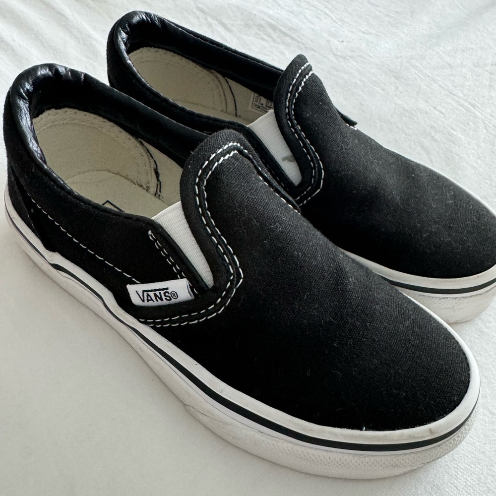 Black Vans Slippers size 11